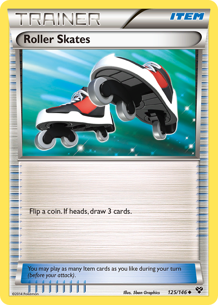 Roller Skates (125/146) [XY: Base Set] | Jomio and Rueliete's Cards and Comics