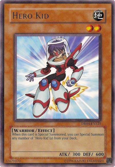 Hero Kid [DR04-EN125] Rare | Jomio and Rueliete's Cards and Comics