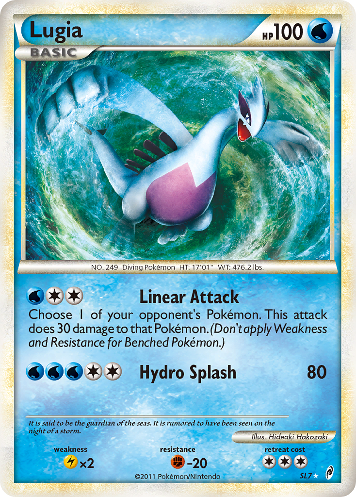 Lugia (SL7) [HeartGold & SoulSilver: Call of Legends] | Jomio and Rueliete's Cards and Comics