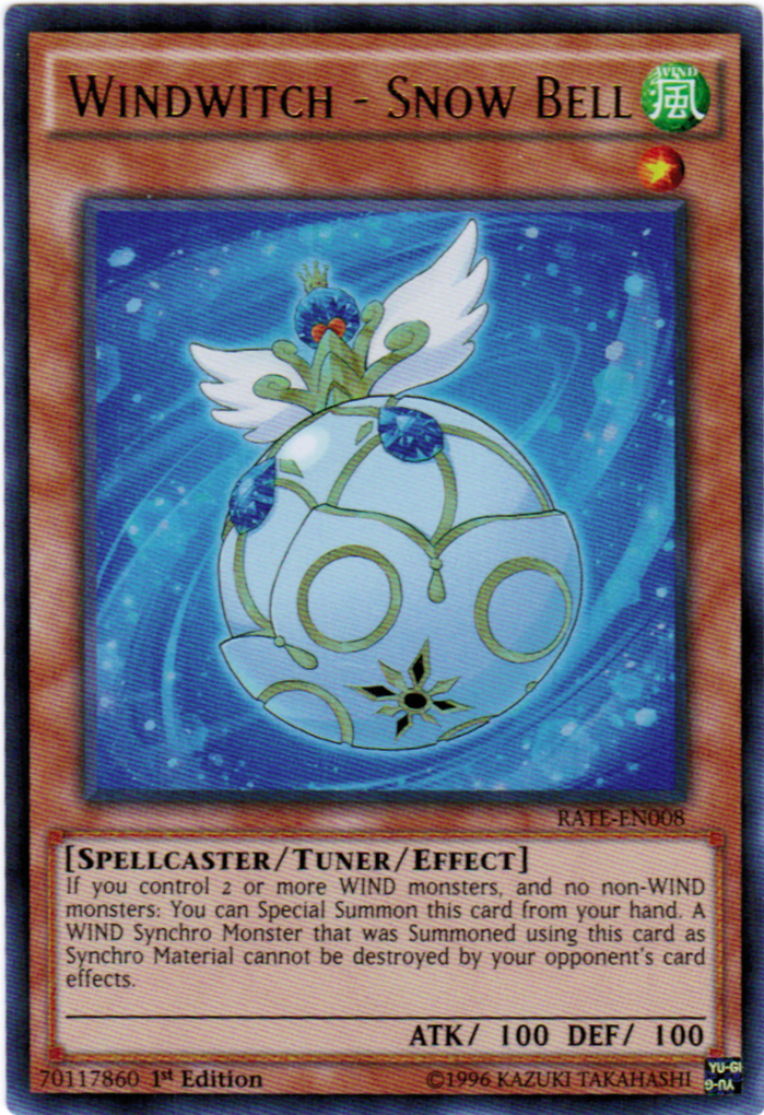 Windwitch - Snow Bell [RATE-EN008] Ultra Rare | Jomio and Rueliete's Cards and Comics