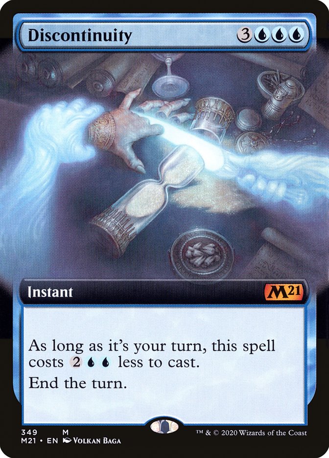 Discontinuity (Extended Art) [Core Set 2021] | Jomio and Rueliete's Cards and Comics