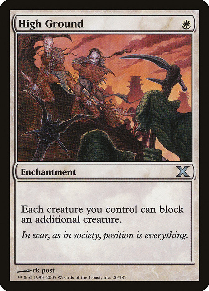 High Ground [Tenth Edition] | Jomio and Rueliete's Cards and Comics