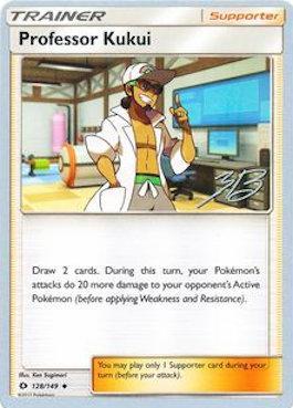 Professor Kukui (128/149) (Ice Path FTW - Zachary Bokhari) [World Championships 2017] | Jomio and Rueliete's Cards and Comics