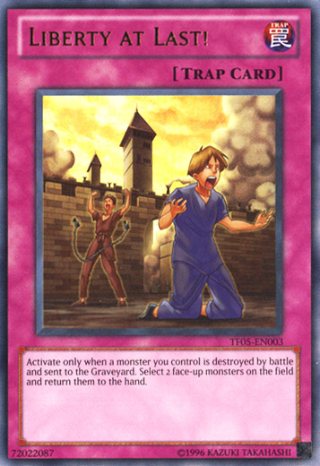 Liberty at Last! [TF05-EN003] Ultra Rare | Jomio and Rueliete's Cards and Comics