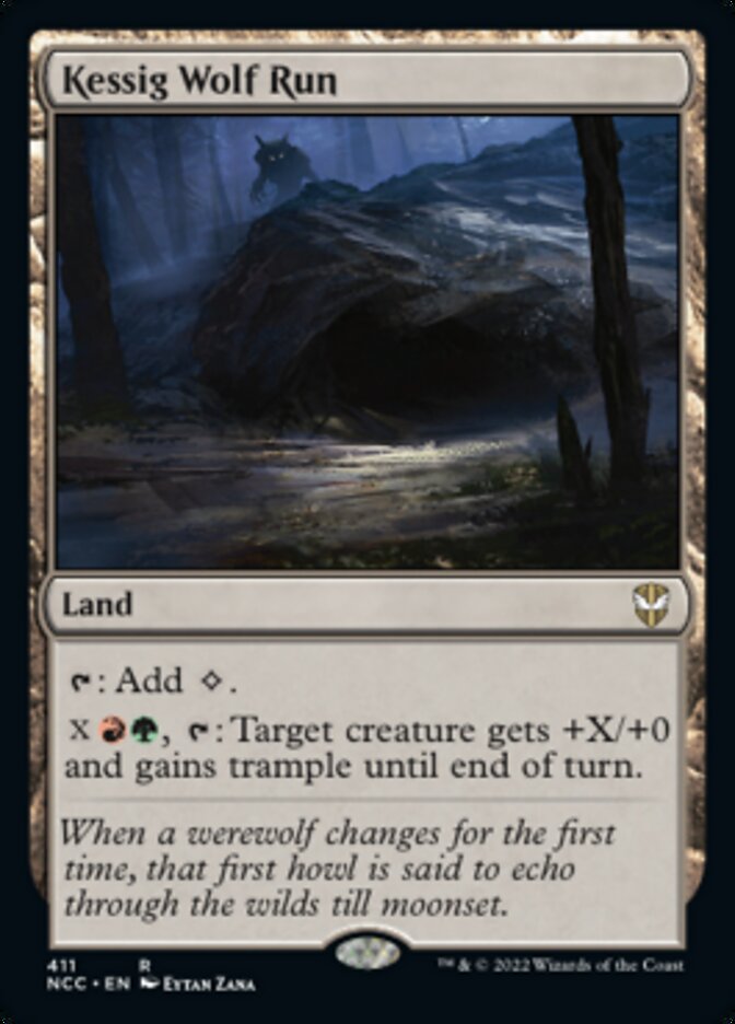 Kessig Wolf Run [Streets of New Capenna Commander] | Jomio and Rueliete's Cards and Comics