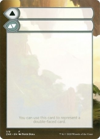 Helper Card (7/9) [Zendikar Rising Tokens] | Jomio and Rueliete's Cards and Comics