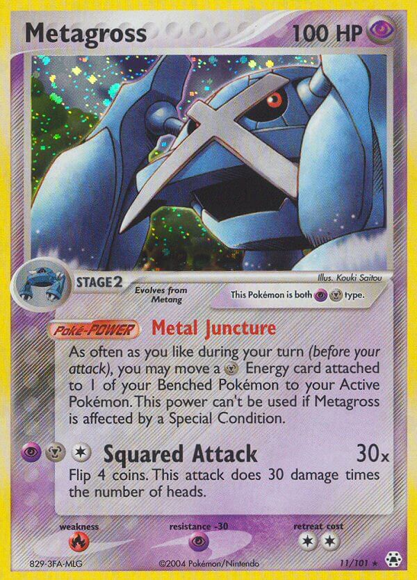 Metagross (11/101) (Theme Deck Exclusive) [EX: Hidden Legends] | Jomio and Rueliete's Cards and Comics