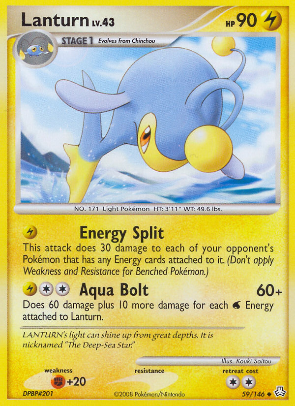 Lanturn (59/146) [Diamond & Pearl: Legends Awakened] | Jomio and Rueliete's Cards and Comics