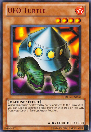 UFO Turtle (Red) [DL12-EN002] Rare | Jomio and Rueliete's Cards and Comics