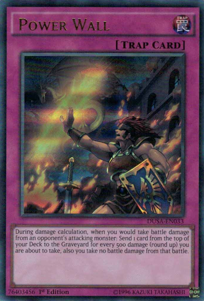 Power Wall [DUSA-EN033] Ultra Rare | Jomio and Rueliete's Cards and Comics