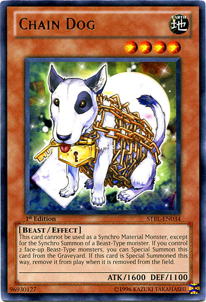 Chain Dog [STBL-EN034] Rare | Jomio and Rueliete's Cards and Comics