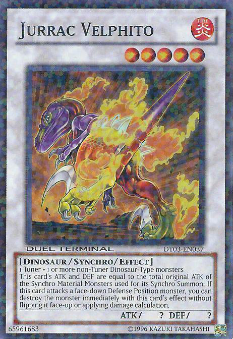 Jurrac Velphito [DT03-EN037] Super Rare | Jomio and Rueliete's Cards and Comics