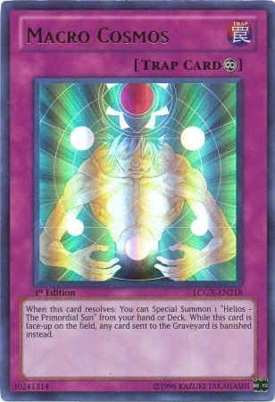 Macro Cosmos [LCGX-EN218] Ultra Rare | Jomio and Rueliete's Cards and Comics