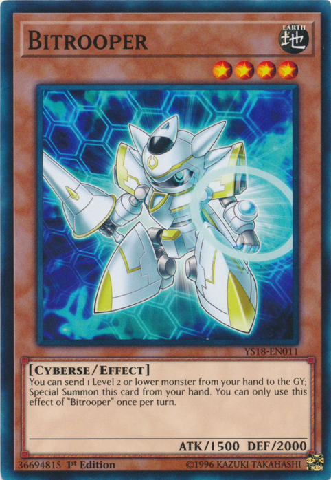 Bitrooper [YS18-EN011] Common | Jomio and Rueliete's Cards and Comics