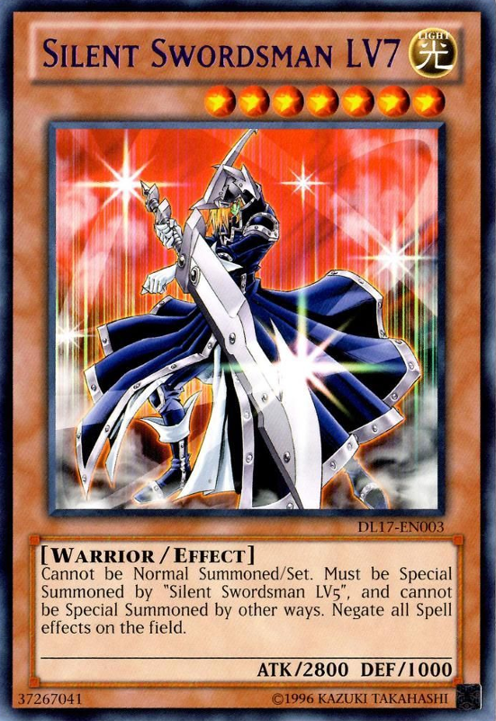 Silent Swordsman LV7 (Purple) [DL17-EN003] Rare | Jomio and Rueliete's Cards and Comics