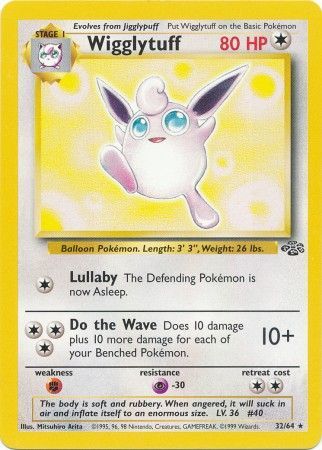 Wigglytuff (32/64) [Jungle Unlimited] | Jomio and Rueliete's Cards and Comics