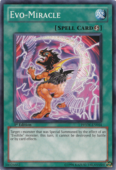 Evo-Miracle [PHSW-EN054] Common | Jomio and Rueliete's Cards and Comics