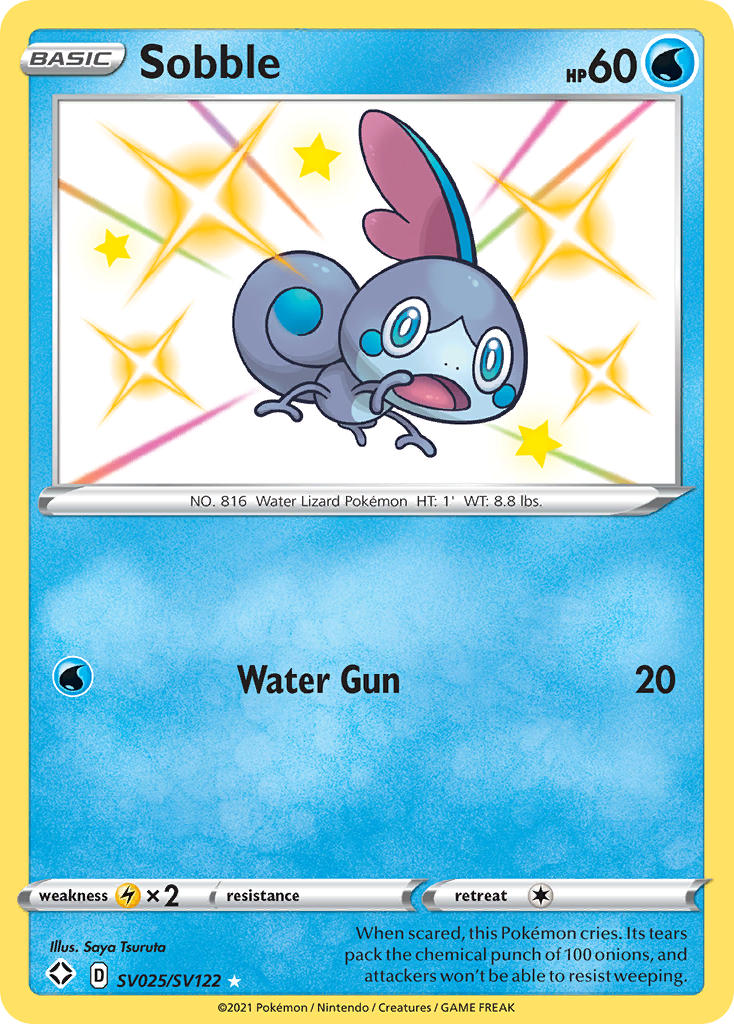 Sobble (SV025/SV122) [Sword & Shield: Shining Fates] | Jomio and Rueliete's Cards and Comics