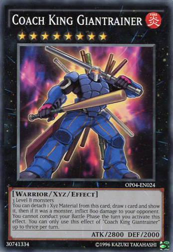 Coach King Giantrainer [OP04-EN024] Common | Jomio and Rueliete's Cards and Comics