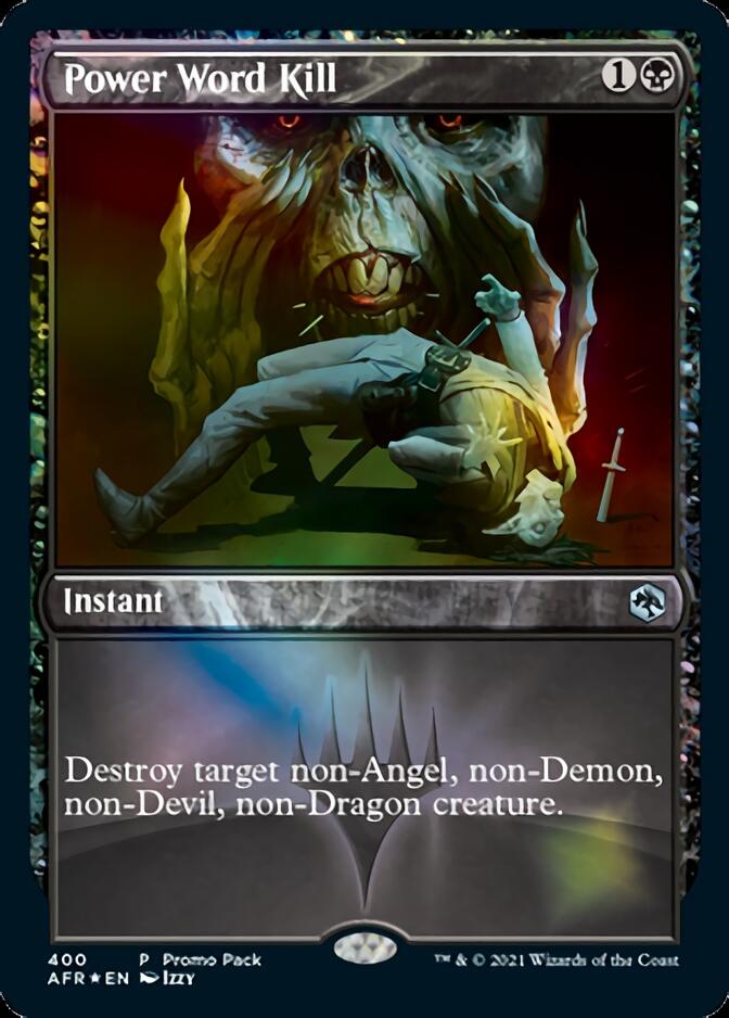 Power Word Kill (Promo Pack) [Dungeons & Dragons: Adventures in the Forgotten Realms] | Jomio and Rueliete's Cards and Comics