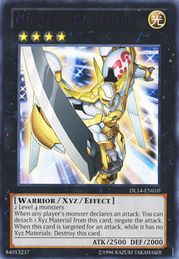 Number 39: Utopia (Purple) [DL14-EN010] Rare | Jomio and Rueliete's Cards and Comics