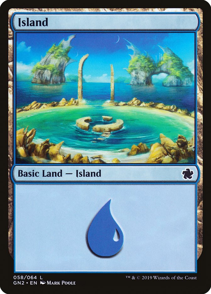 Island (58) [Game Night 2019] | Jomio and Rueliete's Cards and Comics