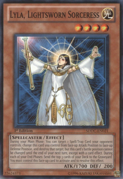 Lyla, Lightsworn Sorceress [SDDC-EN021] Common | Jomio and Rueliete's Cards and Comics