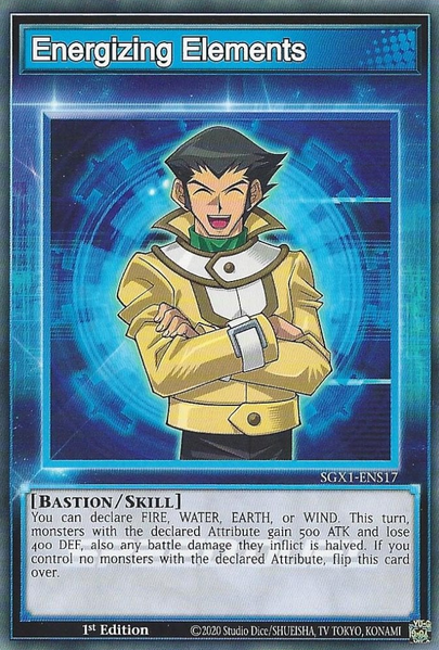 Energizing Elements [SGX1-ENS17] Common | Jomio and Rueliete's Cards and Comics