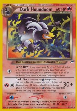 Dark Houndoom (7/105) [Neo Destiny Unlimited] | Jomio and Rueliete's Cards and Comics