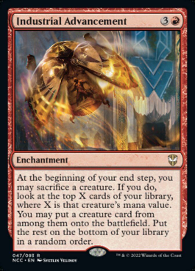 Industrial Advancement [Streets of New Capenna Commander] | Jomio and Rueliete's Cards and Comics