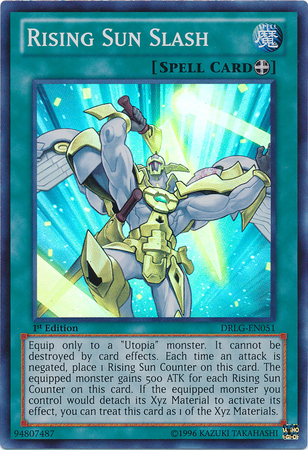 Rising Sun Slash [DRLG-EN051] Super Rare | Jomio and Rueliete's Cards and Comics