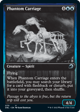 Phantom Carriage [Innistrad: Double Feature] | Jomio and Rueliete's Cards and Comics