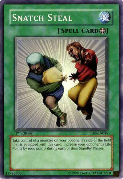 Snatch Steal [SD5-EN019] Common | Jomio and Rueliete's Cards and Comics