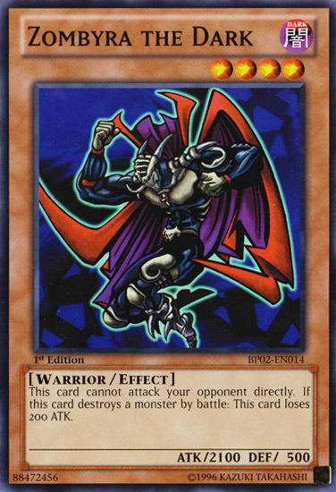 Zombyra the Dark [BP02-EN014] Common | Jomio and Rueliete's Cards and Comics