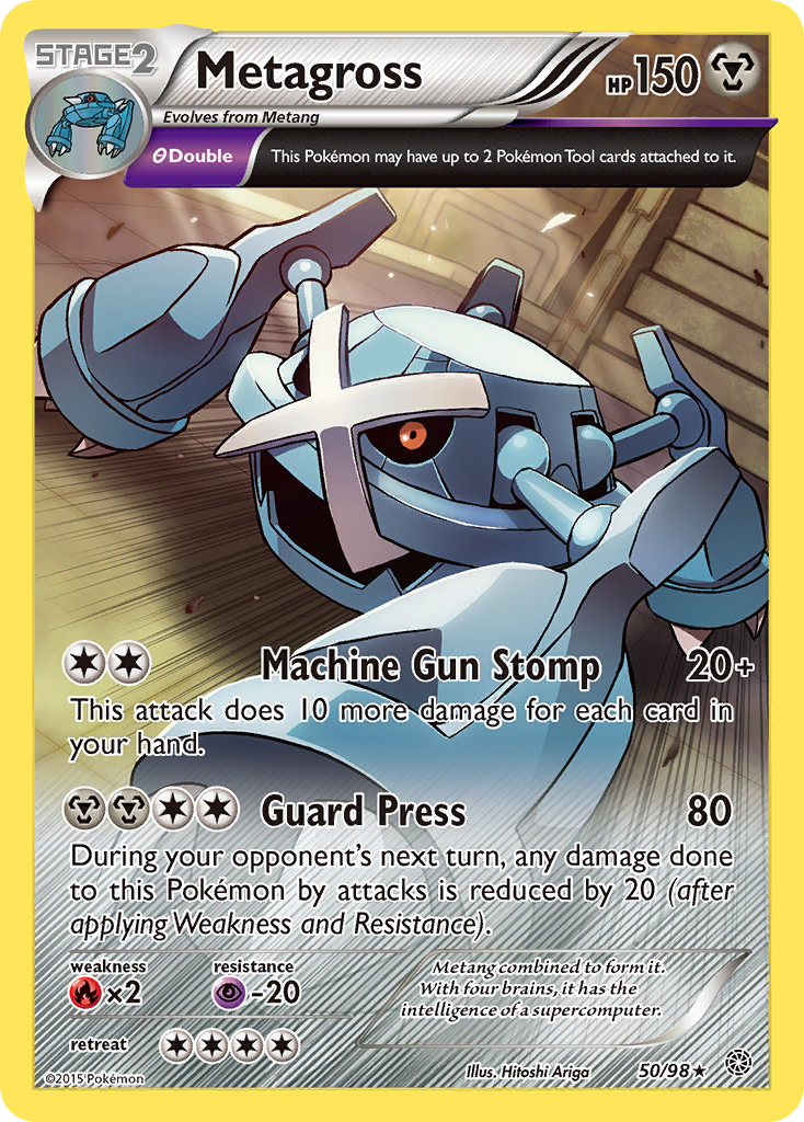 Metagross (50/98) [XY: Ancient Origins] | Jomio and Rueliete's Cards and Comics