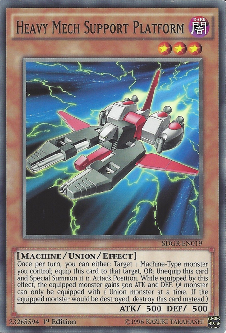 Heavy Mech Support Platform [SDGR-EN019] Common | Jomio and Rueliete's Cards and Comics