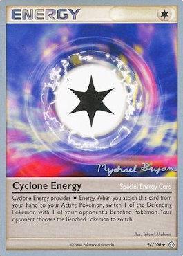 Cyclone Energy (94/100) (Happy Luck - Mychael Bryan) [World Championships 2010] | Jomio and Rueliete's Cards and Comics