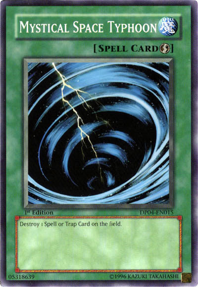 Mystical Space Typhoon [DP04-EN015] Common | Jomio and Rueliete's Cards and Comics