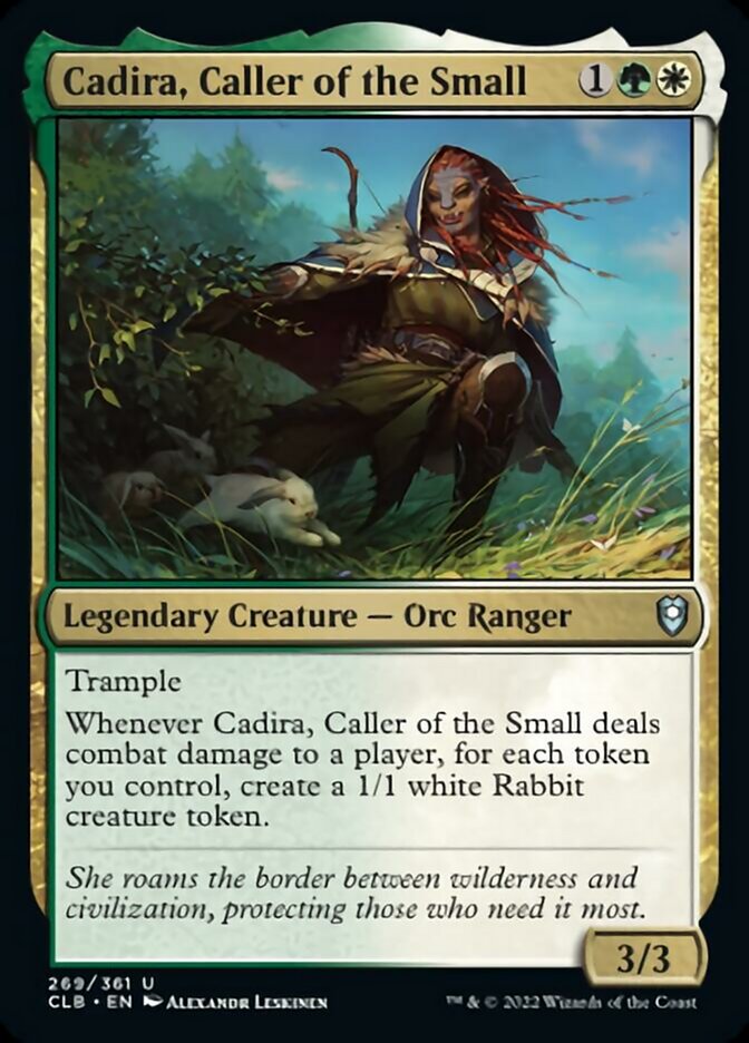 Cadira, Caller of the Small [Commander Legends: Battle for Baldur's Gate] | Jomio and Rueliete's Cards and Comics