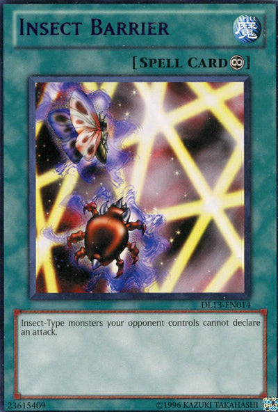Insect Barrier (Purple) [DL13-EN014] Rare | Jomio and Rueliete's Cards and Comics
