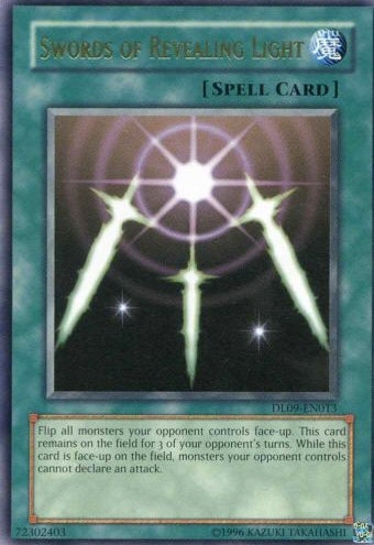 Swords of Revealing Light (Green) [DL09-EN013] Rare | Jomio and Rueliete's Cards and Comics