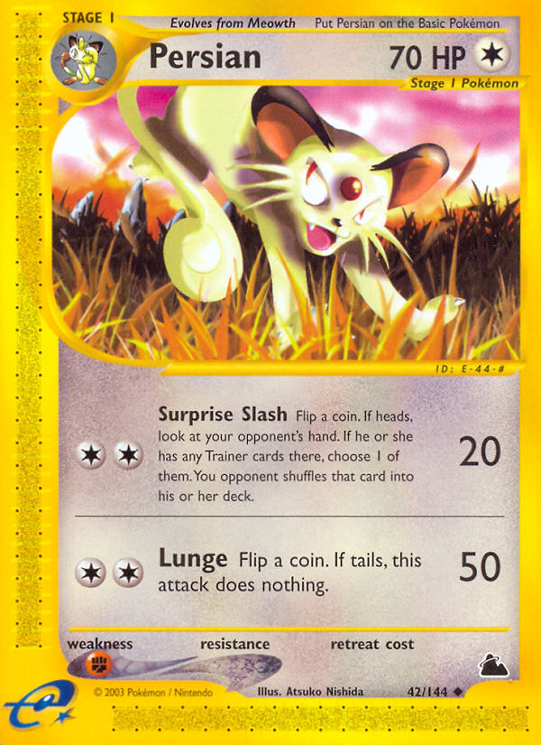 Persian (42/144) [Skyridge] | Jomio and Rueliete's Cards and Comics