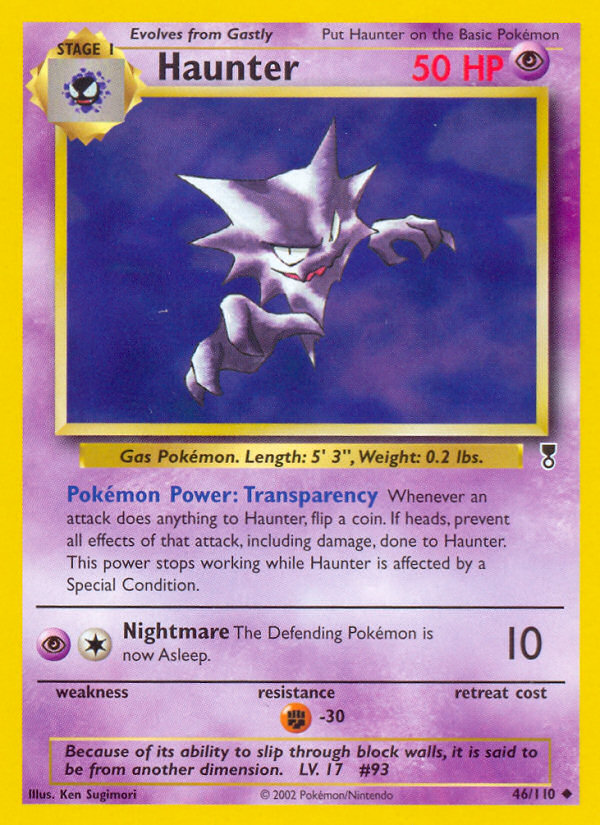 Haunter (46/110) [Legendary Collection] | Jomio and Rueliete's Cards and Comics
