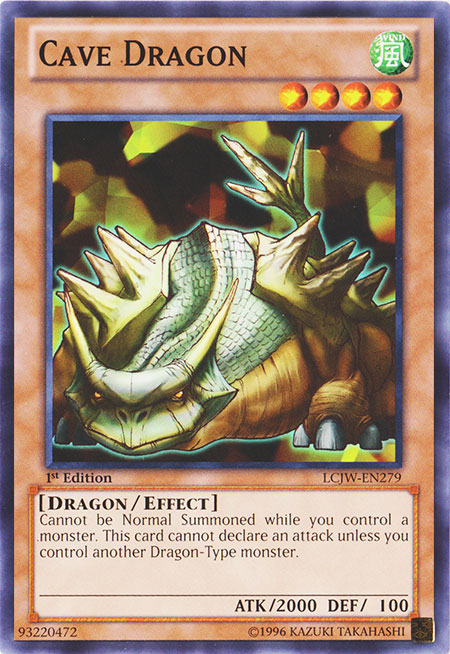 Cave Dragon [LCJW-EN279] Common | Jomio and Rueliete's Cards and Comics