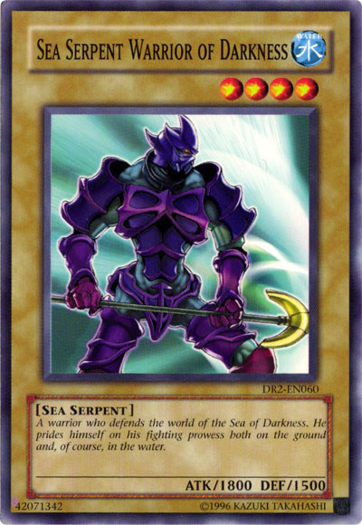 Sea Serpent Warrior of Darkness [DR2-EN060] Common | Jomio and Rueliete's Cards and Comics