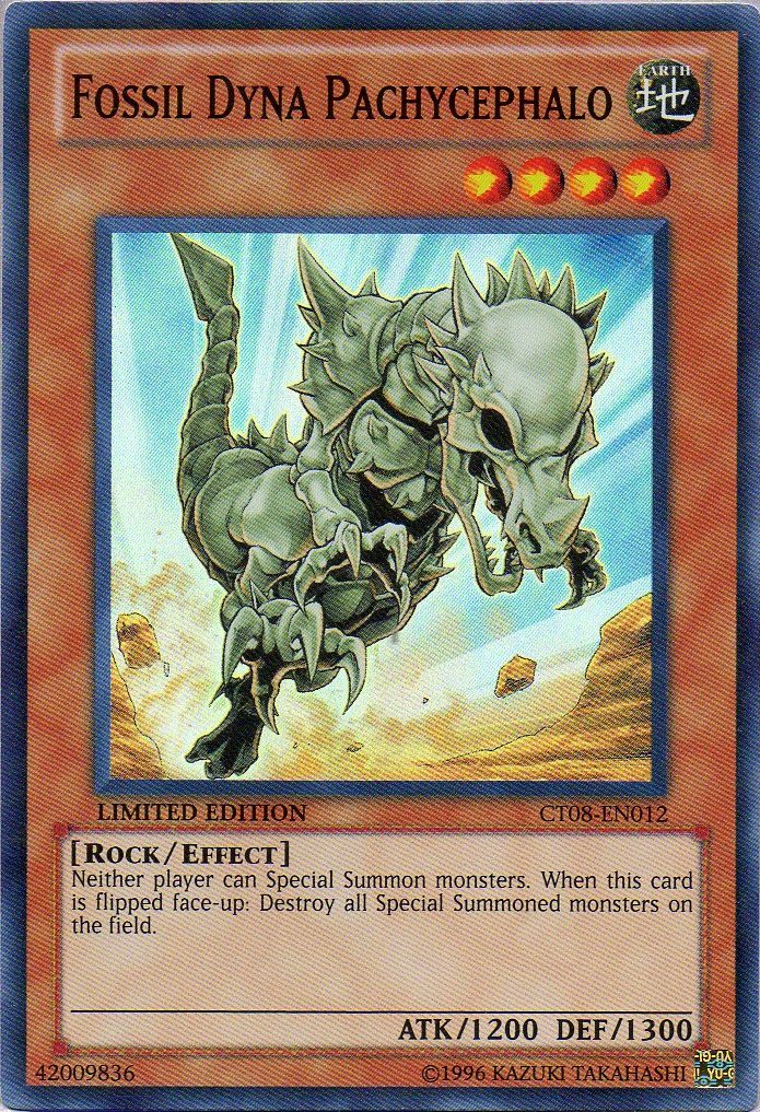 Fossil Dyna Pachycephalo [CT08-EN012] Super Rare | Jomio and Rueliete's Cards and Comics