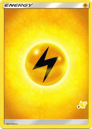 Lightning Energy (Pikachu Stamp #8) [Battle Academy 2020] | Jomio and Rueliete's Cards and Comics