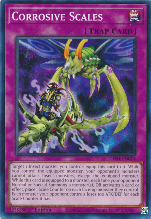 Corrosive Scales [LDS1-EN074] Common | Jomio and Rueliete's Cards and Comics