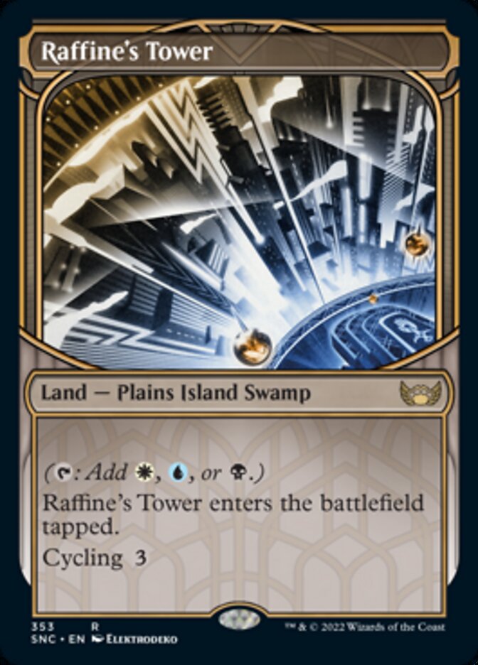 Raffine's Tower (Showcase Skyscraper) [Streets of New Capenna] | Jomio and Rueliete's Cards and Comics