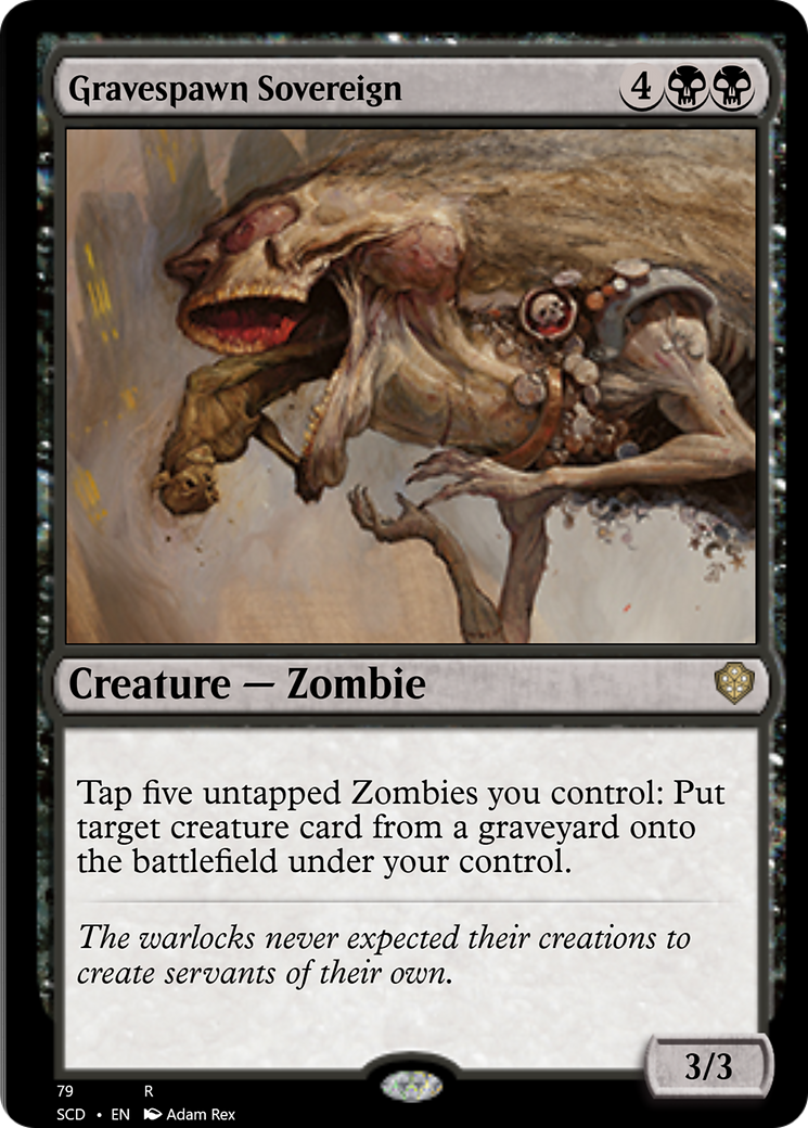 Gravespawn Sovereign [Starter Commander Decks] | Jomio and Rueliete's Cards and Comics